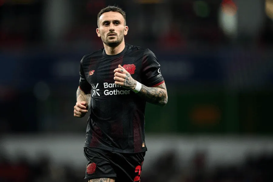 b体育下载-加西亚对阵奥林匹亚科斯触球140次，创本赛季欧冠单场纪录